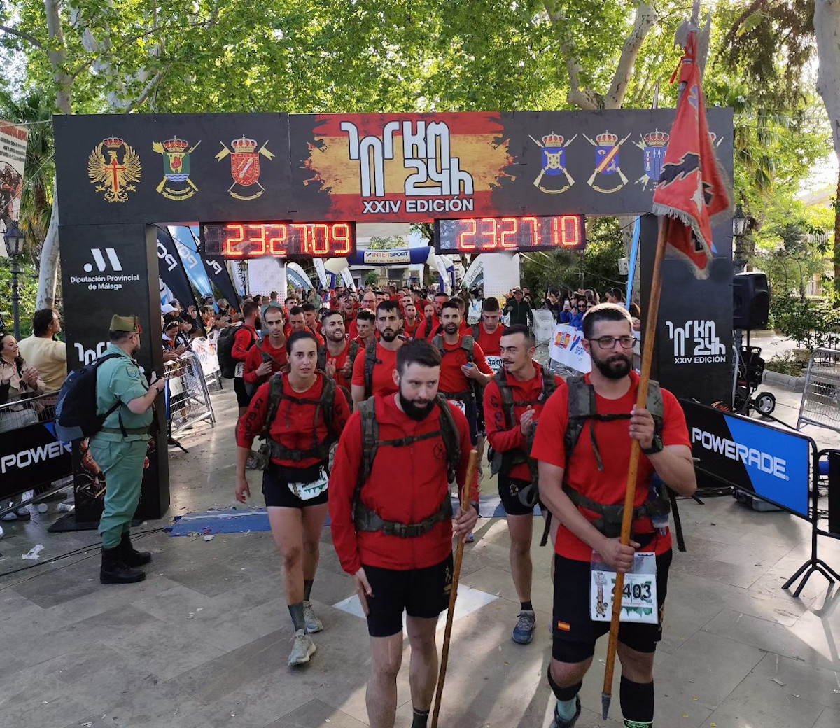 Unicaja apoya una vez más la carrera de los 101 km de la Legión, que reúne a 9.000 participantes