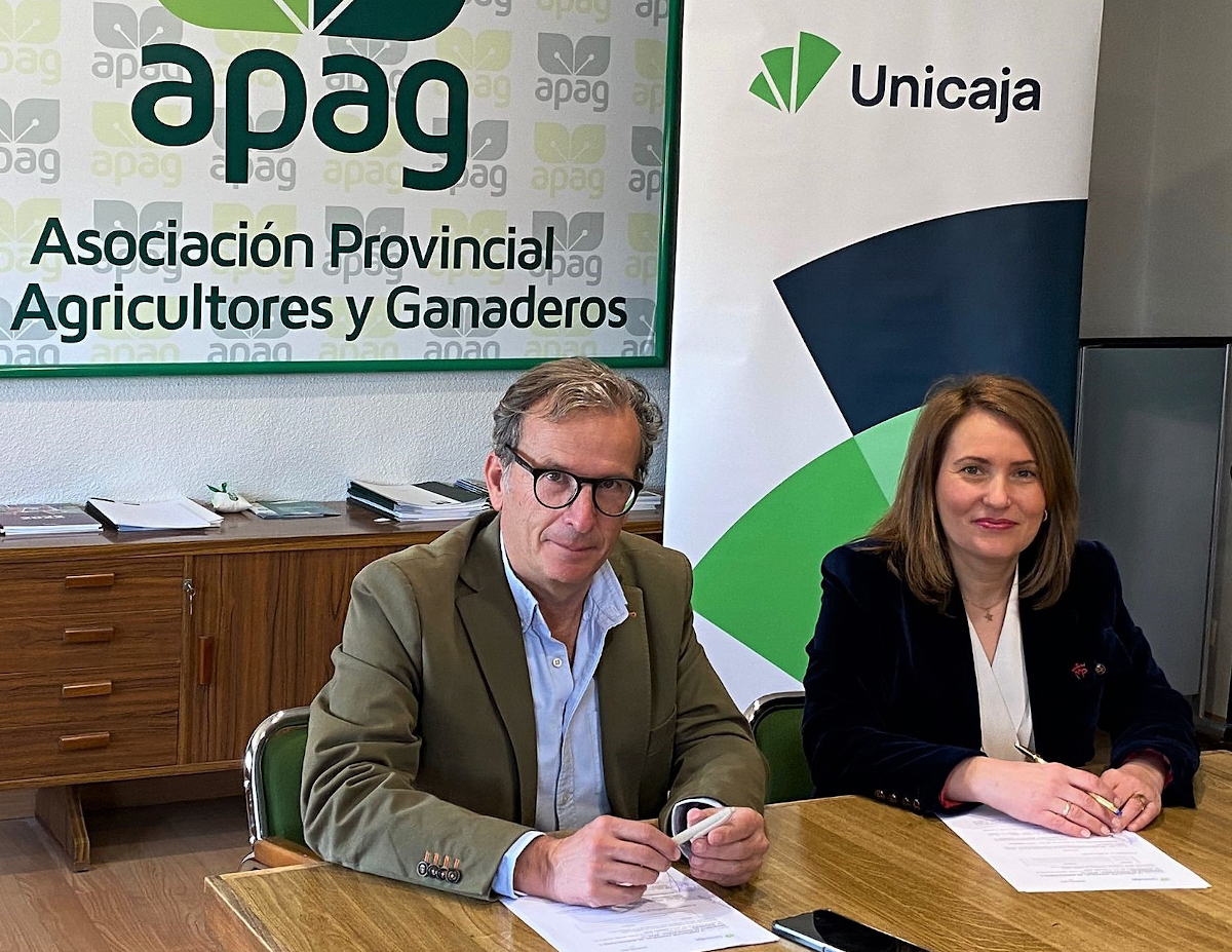 Unicaja y APAG Guadalajara colaboran para facilitar los trámites de la PAC y ventajas financieras a agricultores y ganaderos