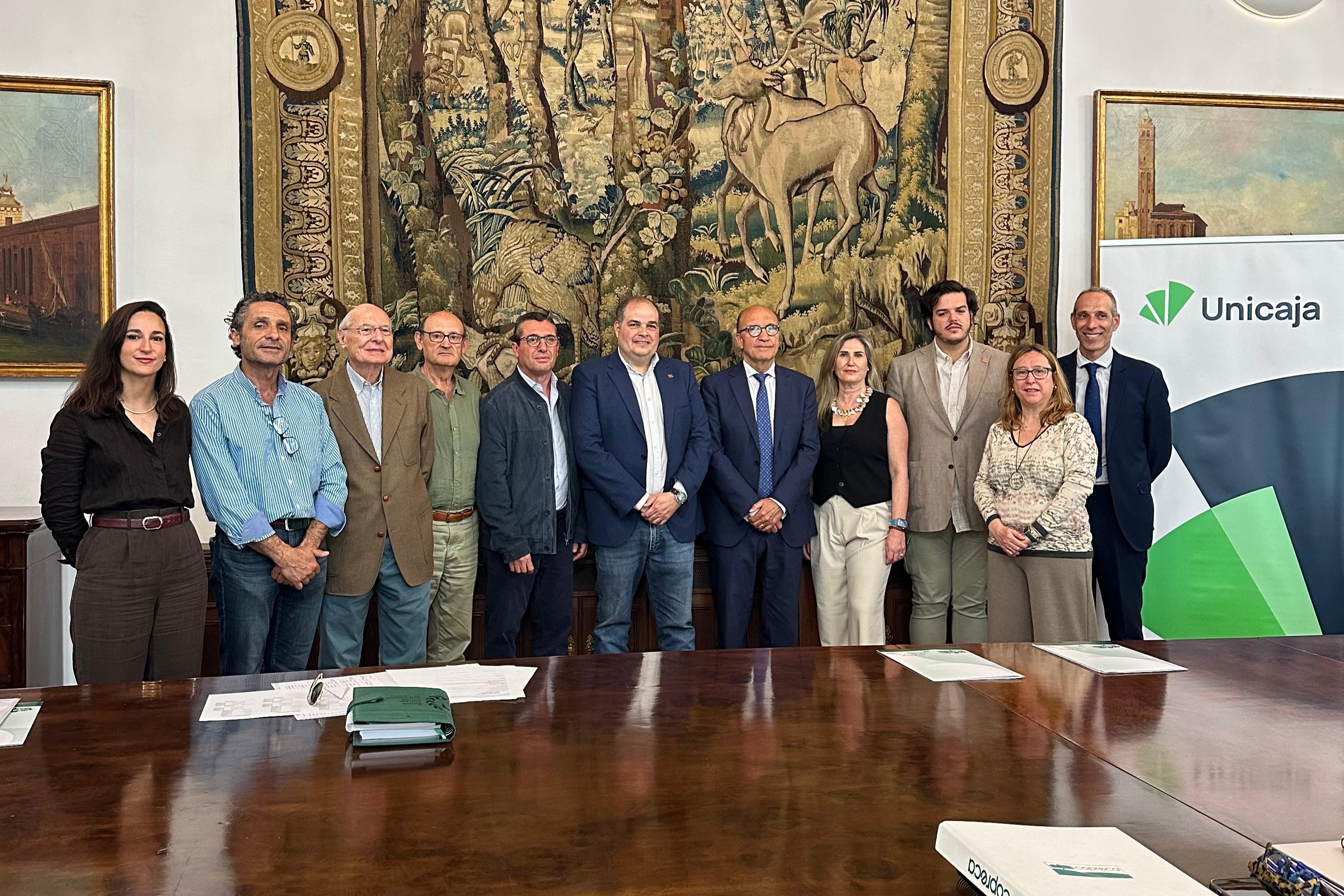 Unicaja respalda a Copreca en la celebración de su 50 aniversario