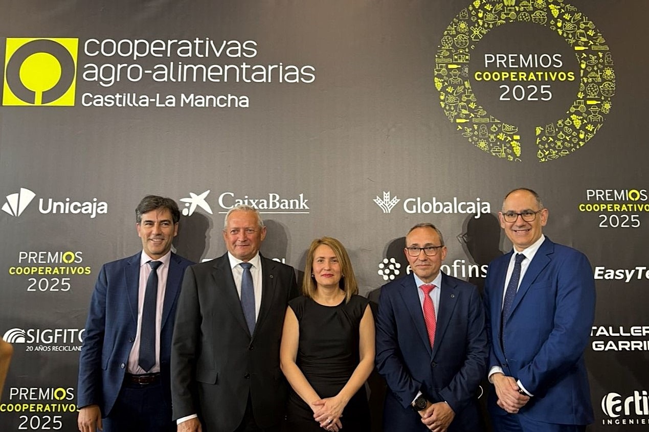 Entregados los Premios Cooperativos 2025 en Castilla-La Mancha con el patrocinio de Unicaja
