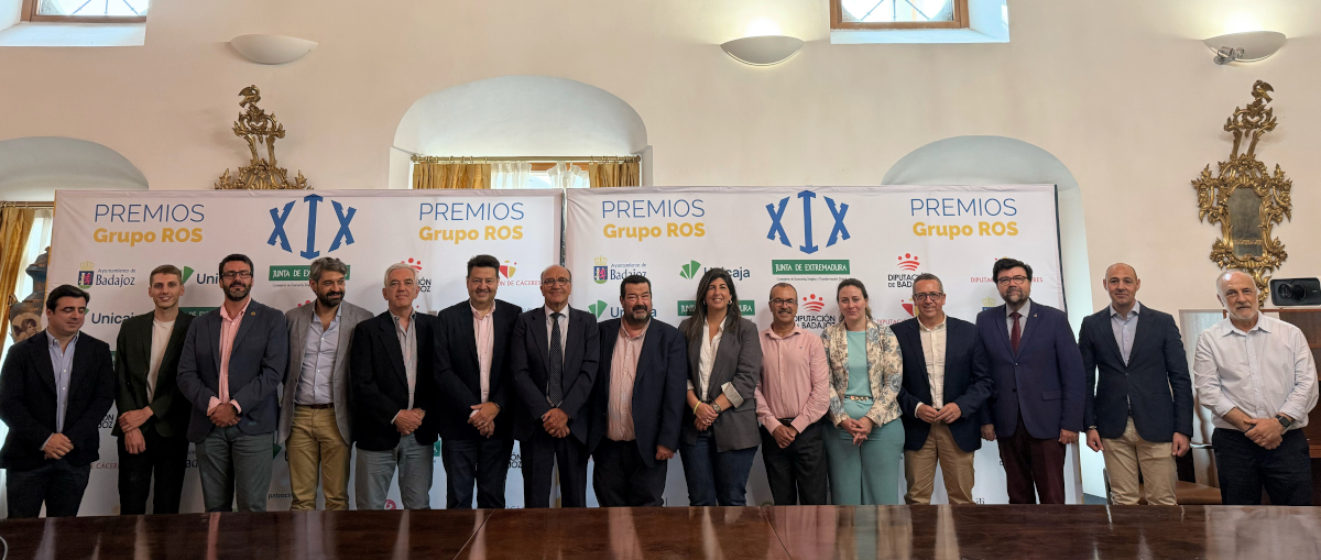 Natac se alza con el Premio Unicaja a la Empresa Extremeña de los XIX Premios Grupo ROS