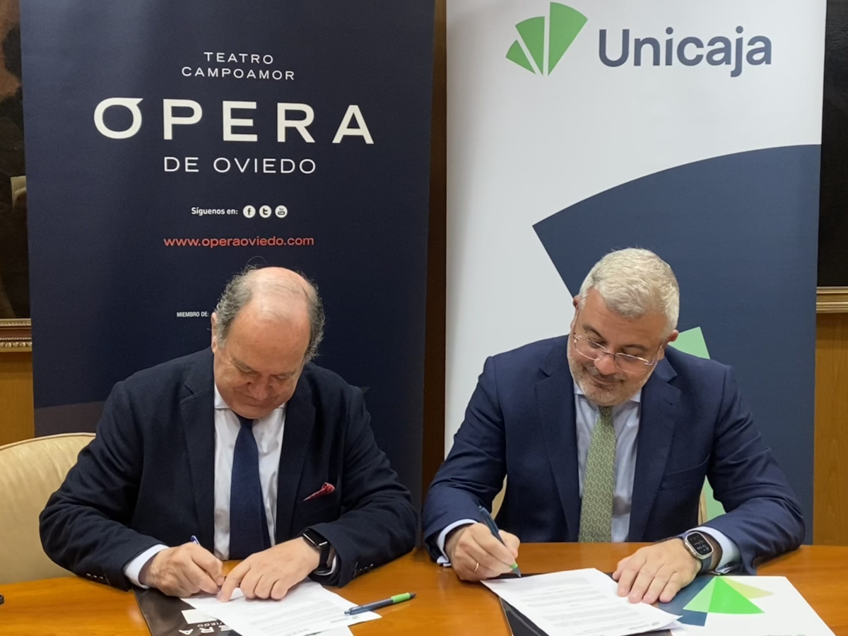 Unicaja y la Ópera de Oviedo renuevan su convenio para la próxima temporada y presentan un espectáculo dirigido al público juvenil