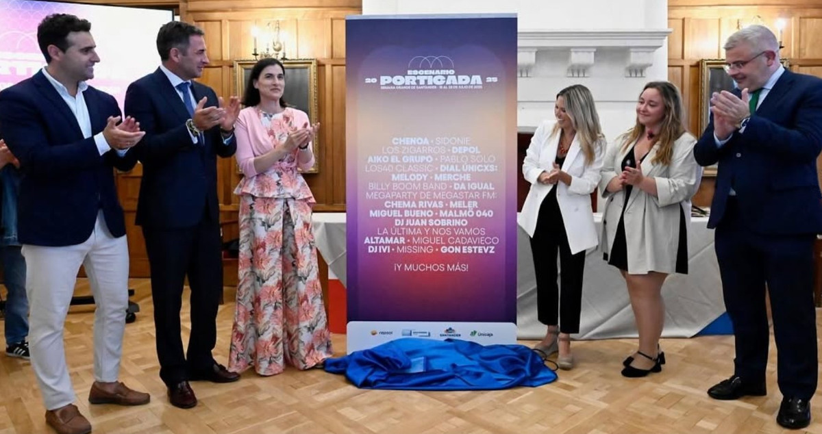 Los conciertos Escenario Porticada de Santander vuelven a contar con la colaboración de Unicaja