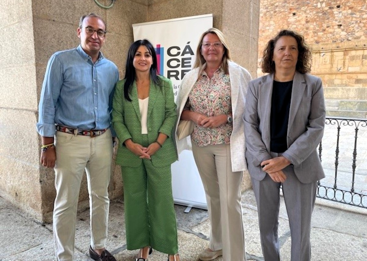 La Noche del Patrimonio de Cáceres incluye la visita a los restos romanos del Palacio de Mayoralgo con la colaboración de Unicaja