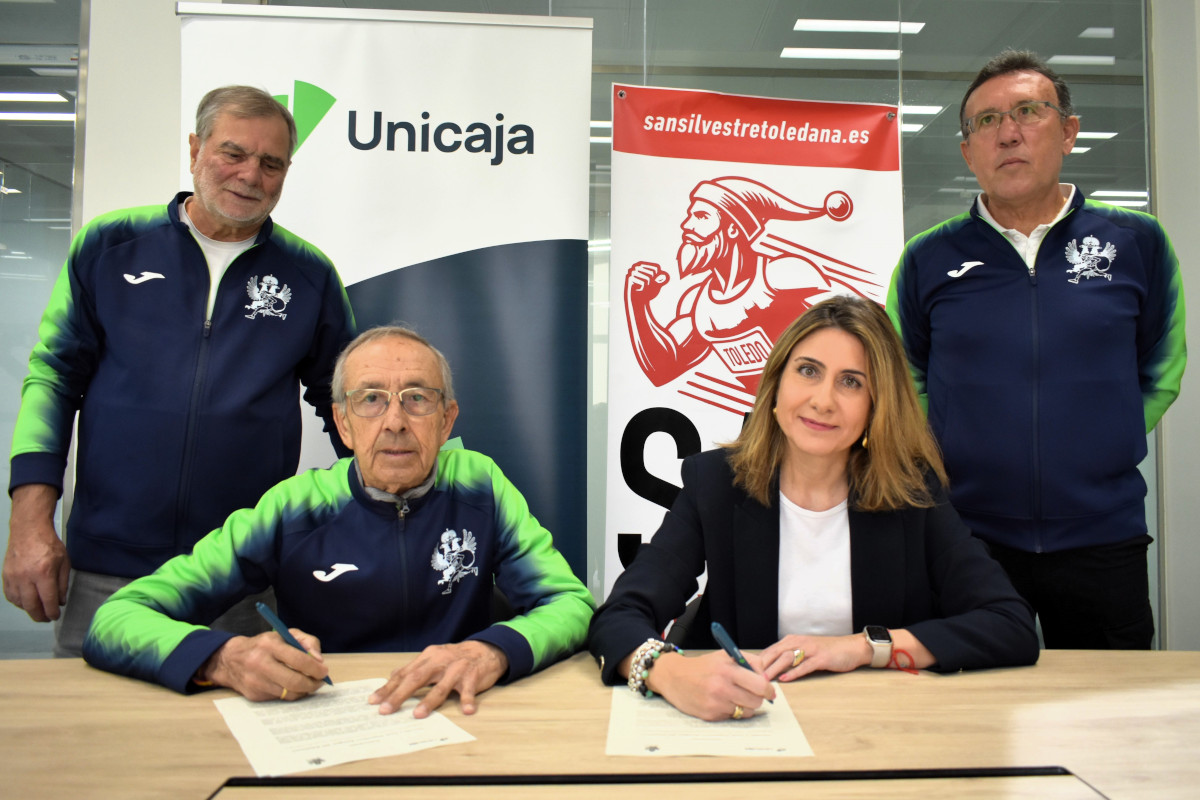 Unicaja vuelve a estar presente en la San Silvestre Toledana con el patrocinio de las carreras infantiles