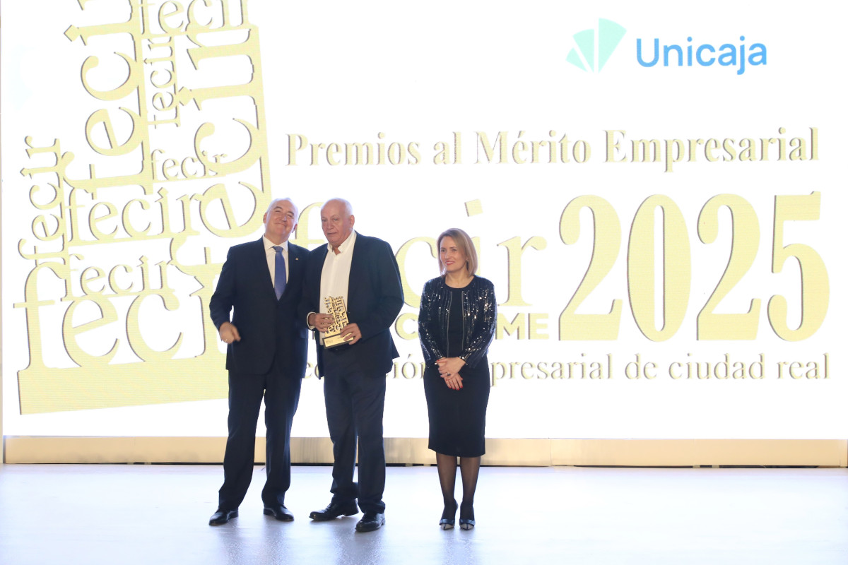 Celebrados los Premios al Mérito Empresarial de Ciudad Real, que han vuelto a contar con la colaboración de Unicaja