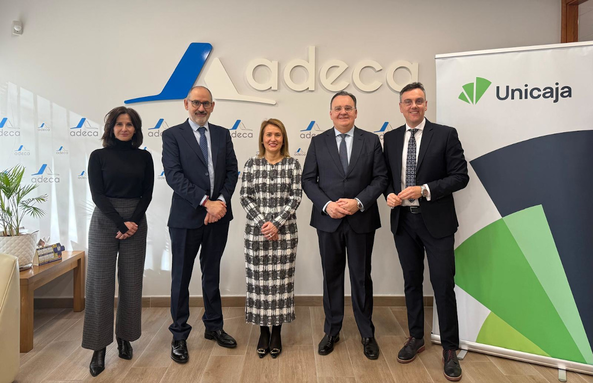 Unicaja y ADECA firman un acuerdo de colaboración para impulsar la innovación empresarial en Campollano