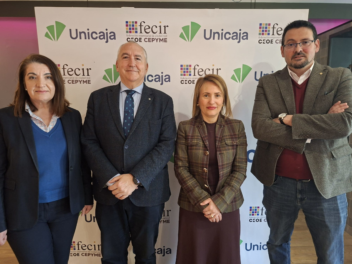 Firma de convenio entre Unicaja y FECIR CEOE-CEPYME para favorecer el desarrollo de las empresas de Ciudad Real