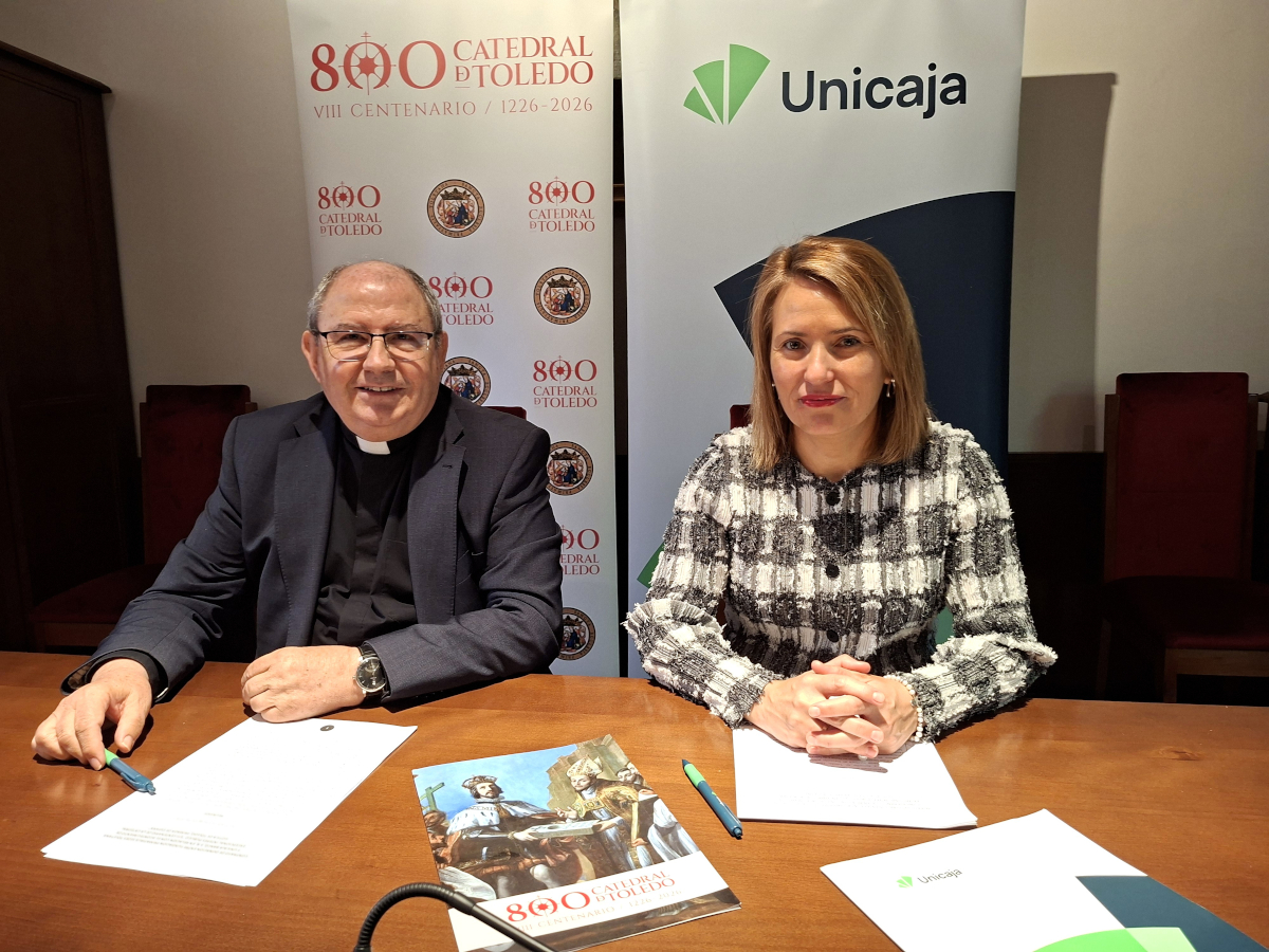 Unicaja se suma al VIII Centenario de la Catedral de Toledo