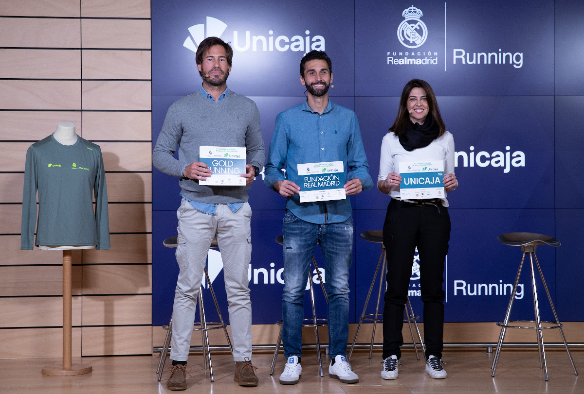 Unicaja vuelve a patrocinar la Carrera Solidaria de la Fundación Real Madrid, que se celebrará el 25 de febrero