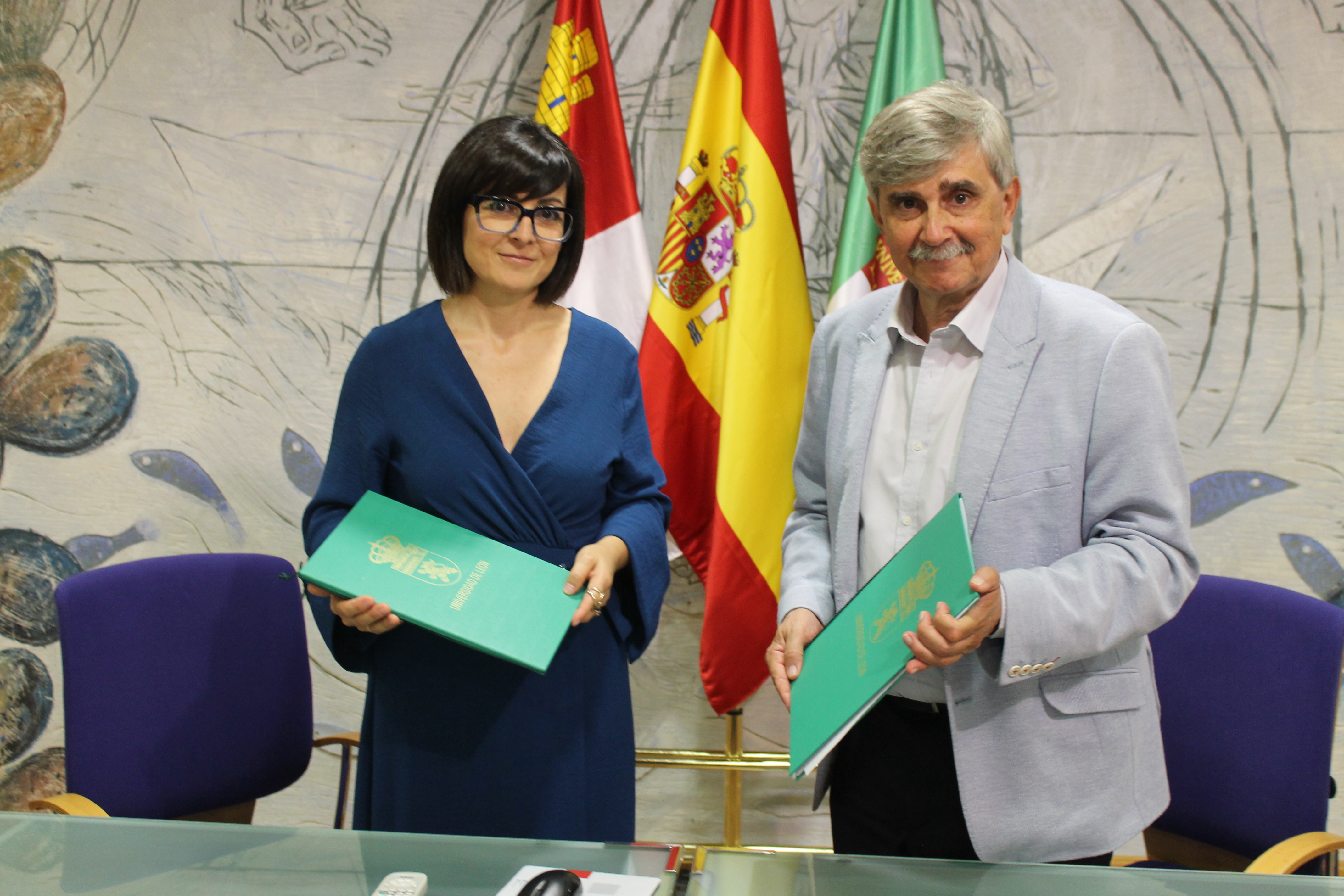 Foto Convenio Unicaja Banco-Universidad de León 2023