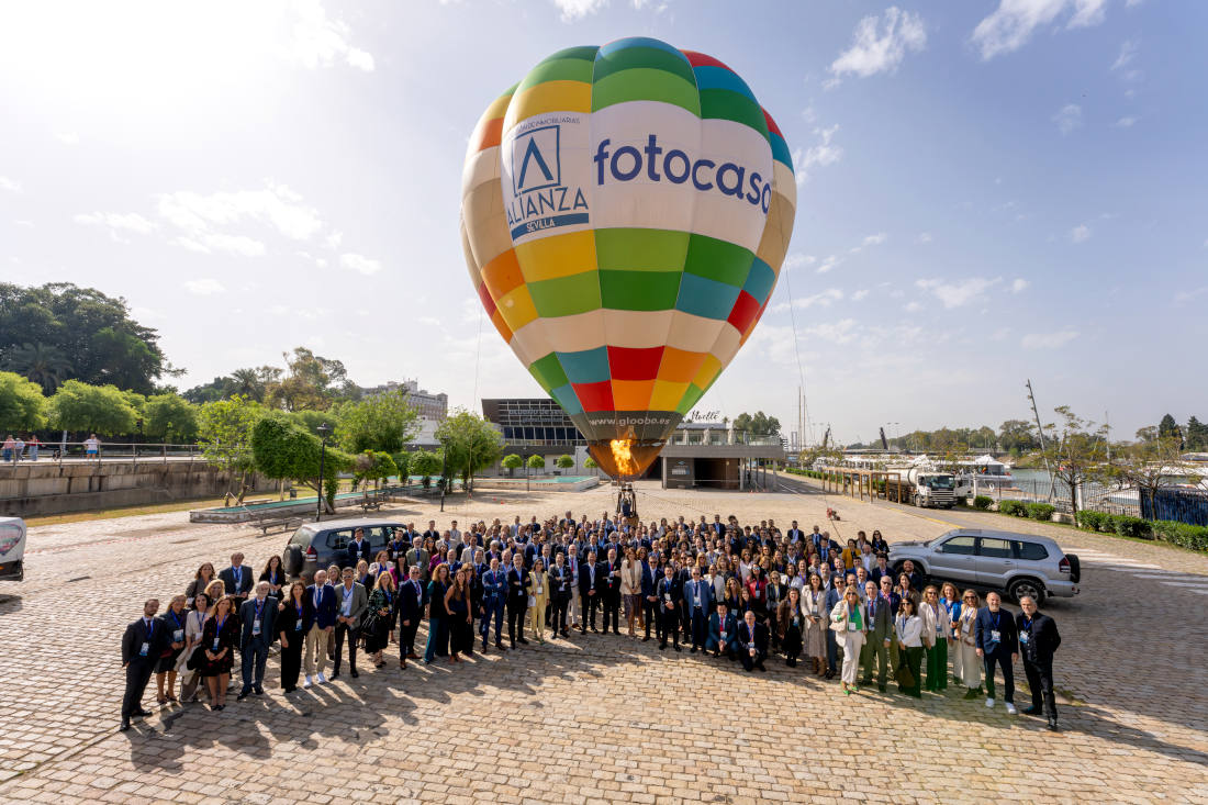 Apoyo al XIV aniversario de Alianza Sevilla, agrupación de inmobiliarias, que reúne a más de 200 profesionales para analizar el futuro del sector