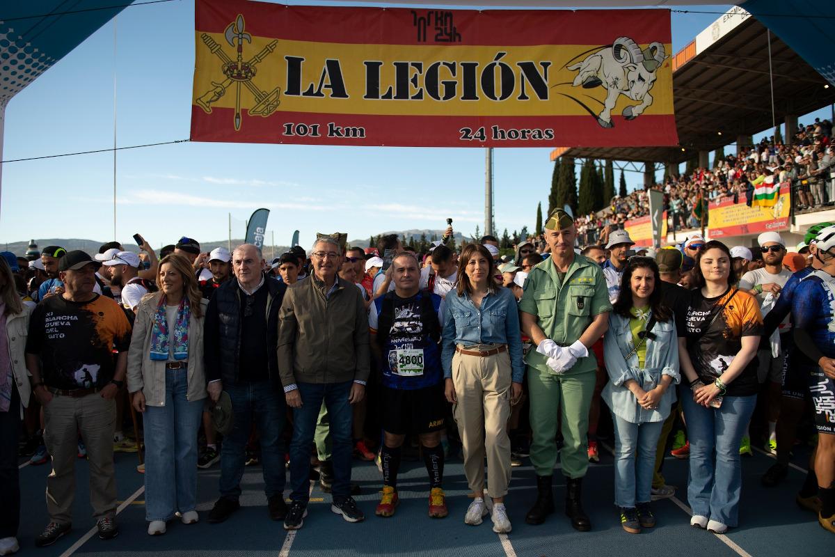 Unicaja apoya una vez más la carrera de los 101 km de la Legión, que alcanza su 25ª edición