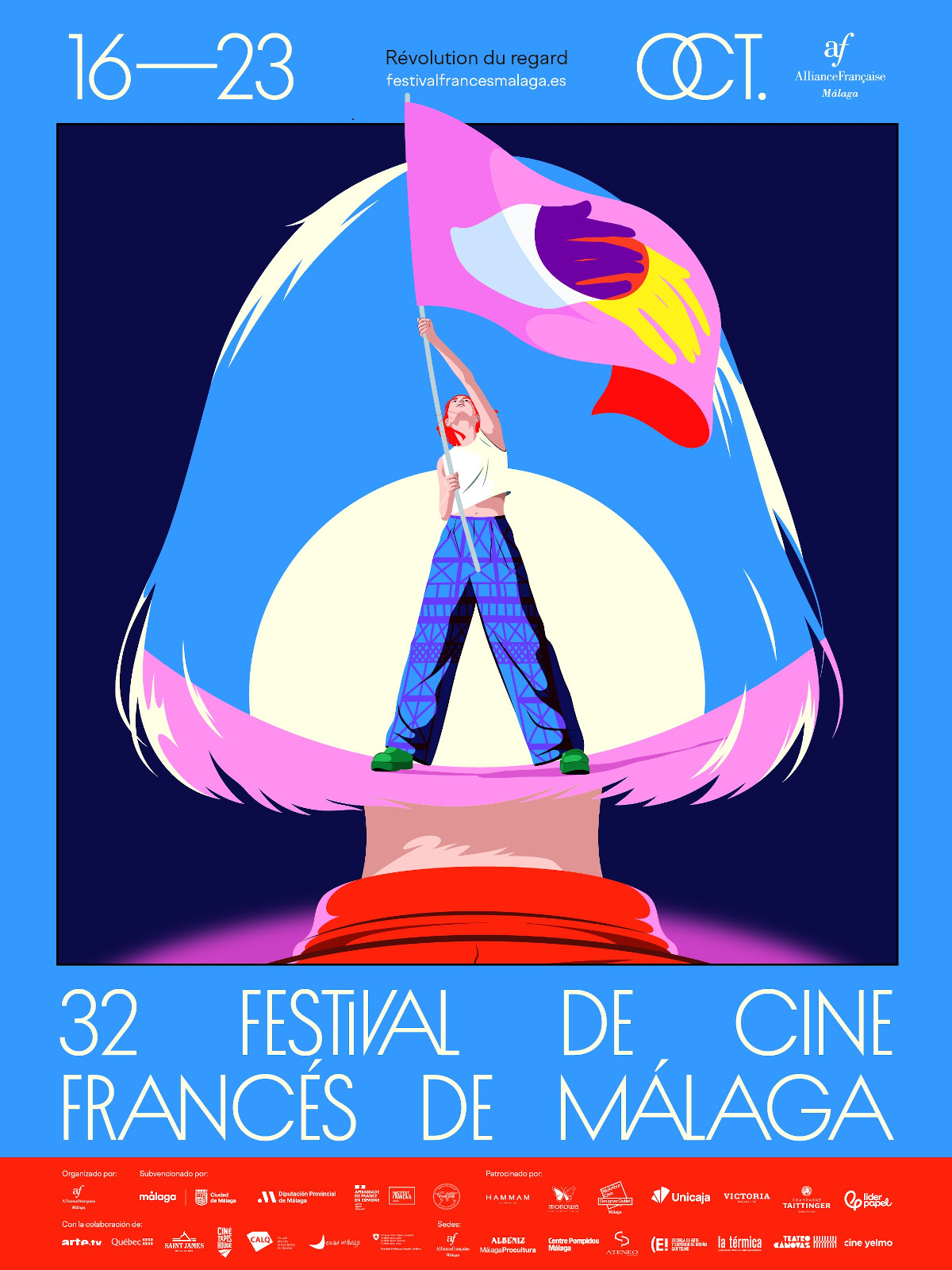 Patrocinio del Festival de Cine Francés de Málaga, que tendrá lugar del 16 al 23 de octubre