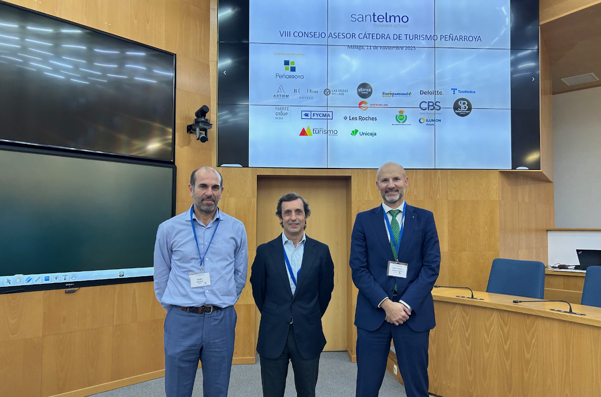 Incorporación al Consejo Asesor de la Cátedra Peñarroya de Turismo de San Telmo para mejorar la competitividad del sector