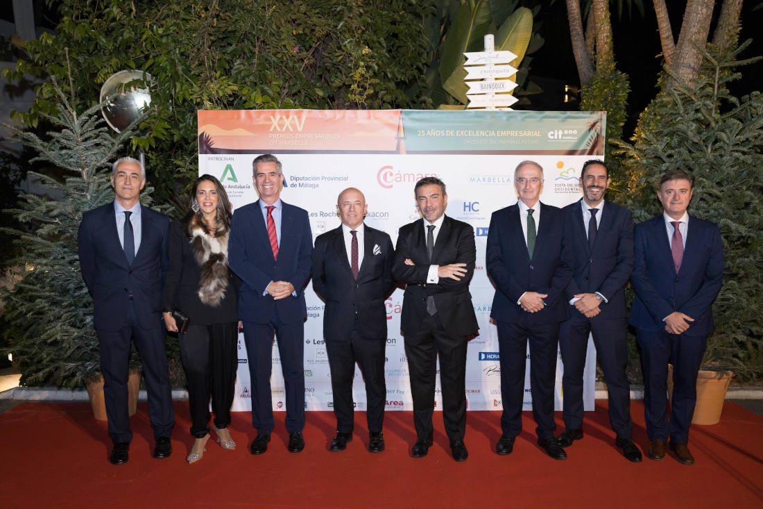 Unicaja muestra su apoyo a CIT Marbella en la XXV edición de sus Premios Empresariales