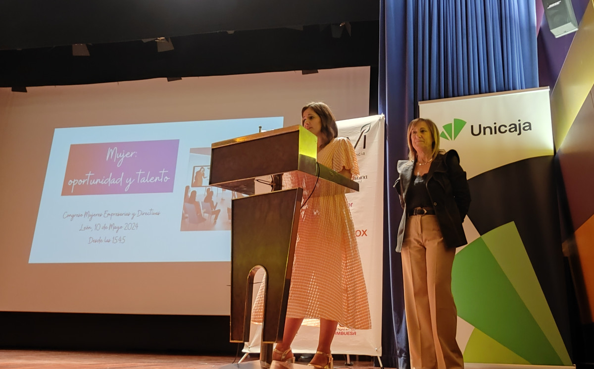 Unicaja colabora con el Círculo Empresarial Leonés en un congreso para mujeres empresarias y directivas