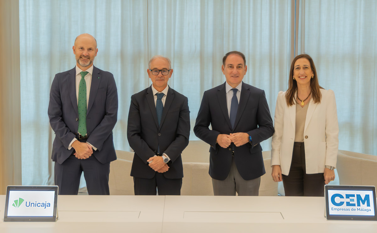Renovación del acuerdo con CEM para reforzar la financiación y el acompañamiento a empresas y autónomos de Málaga