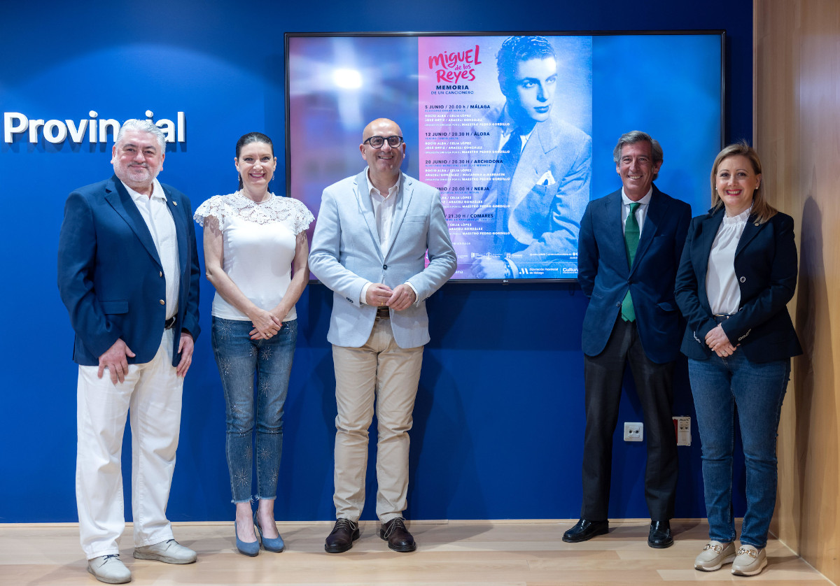 La copla de Miguel de los Reyes de gira por cinco municipios de Málaga de la mano de la Diputación