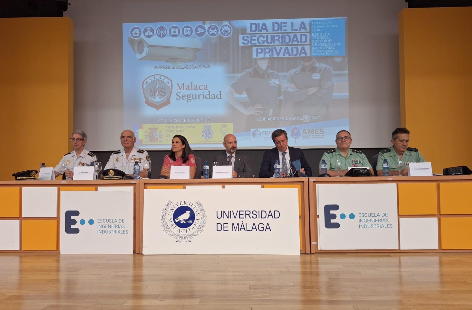 Celebrado el XVIII Día de la Seguridad Privada en Málaga, con el patrocinio de Unicaja