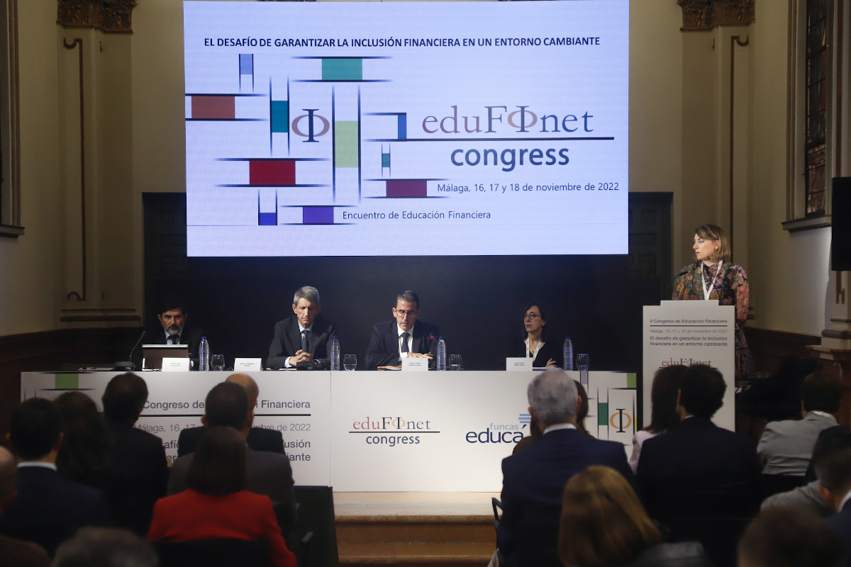 Fifty experts meet until Friday at Unicaja’s 5th Edufinet Congress to address the importance of ensuring financial inclusion
