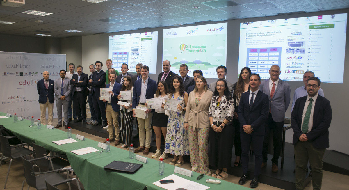 Unicaja Edufinet Project awards the best financial education projects in its 13th Financial Olympics