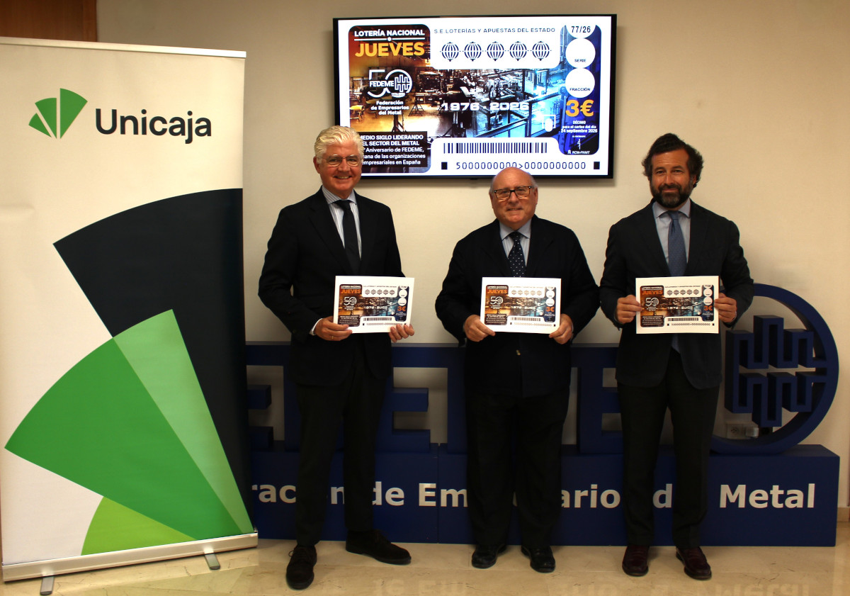 Respaldo al 50 aniversario de FEDEME, protagonista del próximo décimo de Lotería Nacional