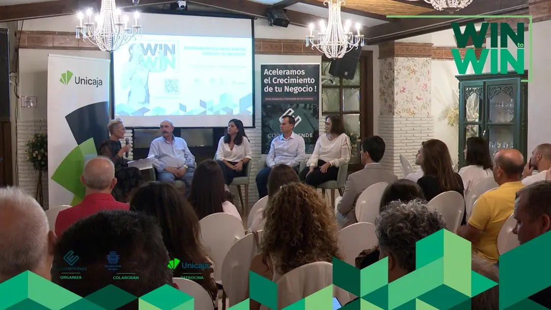 Patrocinio de una jornada empresarial sobre emprendimiento e innovación en Coín