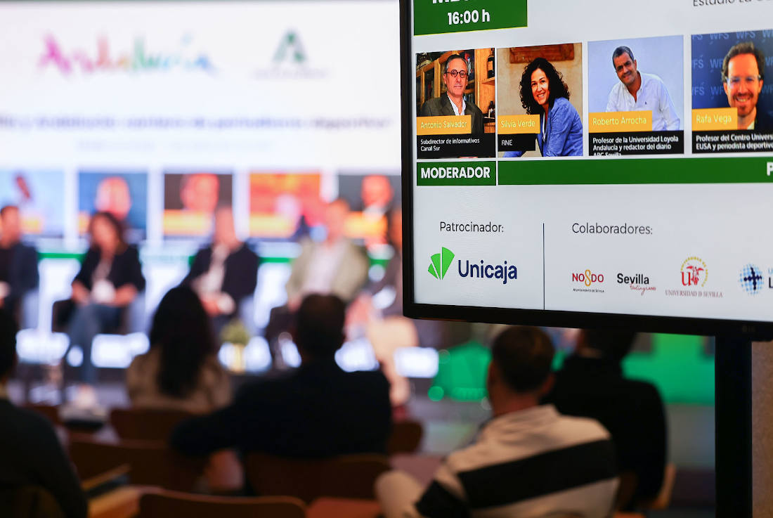 Celebrada en Sevilla la II Jornada Nacional de Periodismo Deportivo, con el apoyo de Unicaja 