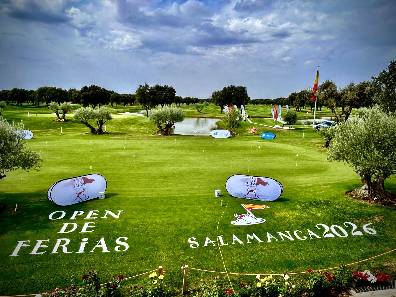 Around 100 Golfers Compete in the Third Salamanca Fair Open, Sponsored by Unicaja