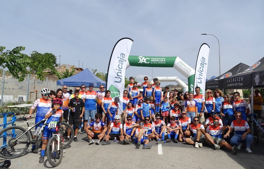 Rincón de la Victoria reúne a las futuras promesas del ciclismo andaluz en la quinta edición de su Rally Escuelas BTT