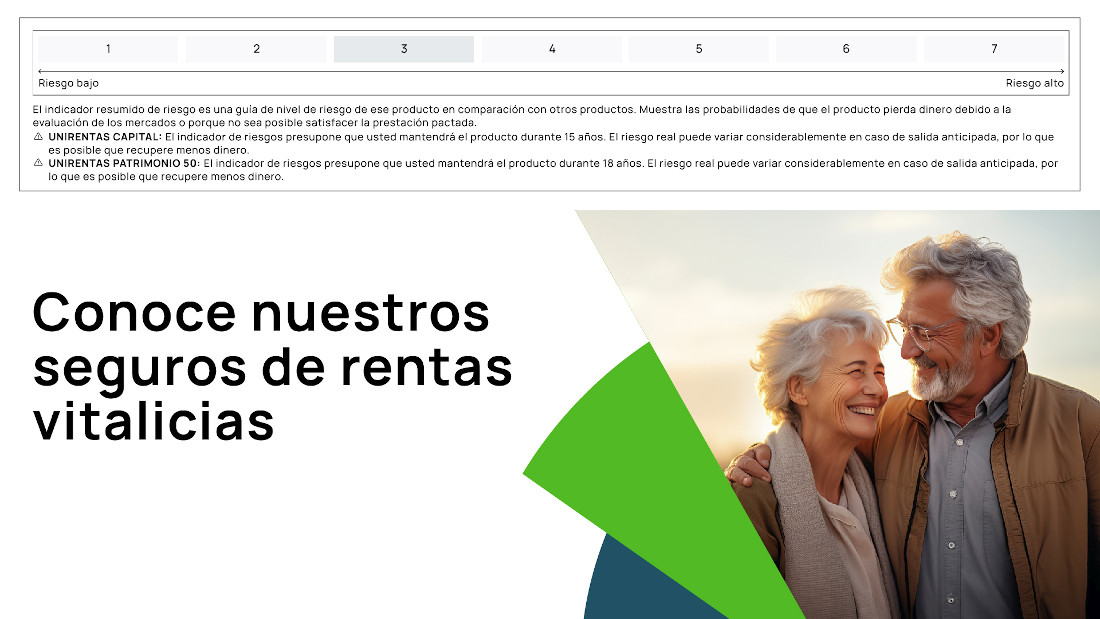 Unicaja adapts to the savings and investment needs of the over-60s with life annuity insurance policies that offer high returns and important tax advantages