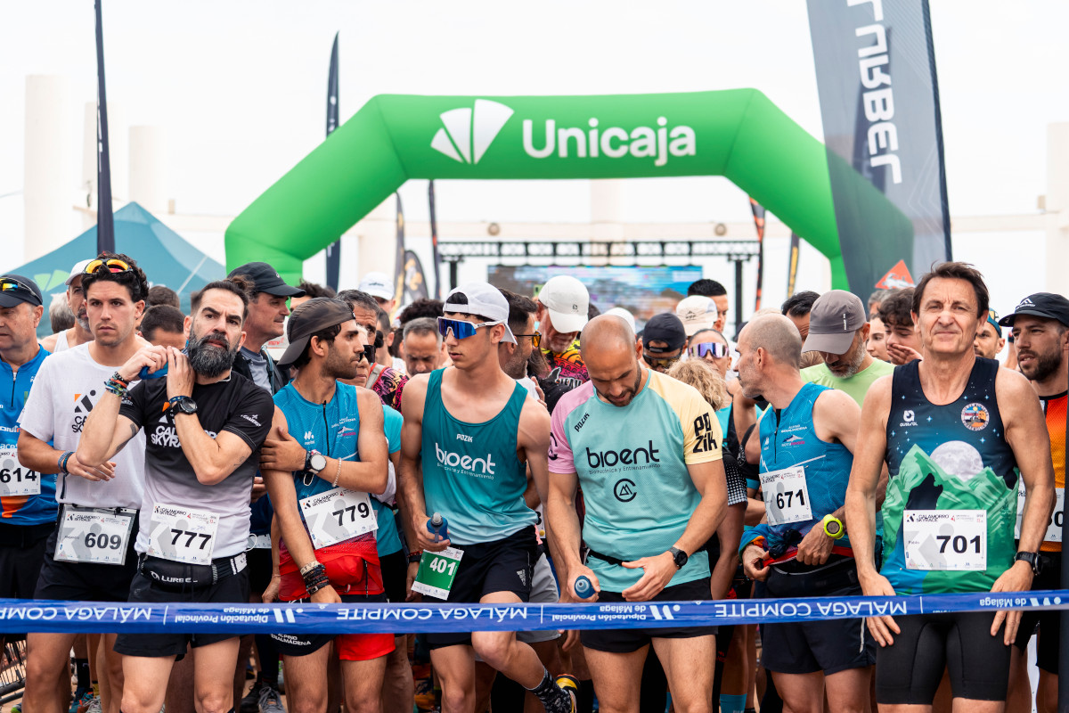 Celebrada en Benalmádena la carrera de montaña Skyrace Calamorro, con el patrocinio de Unicaja
