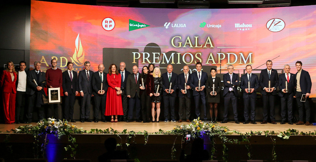 Unicaja Baloncesto, reconocido por la Asociación de la Prensa Deportiva de Madrid en una gala patrocinada por Unicaja 