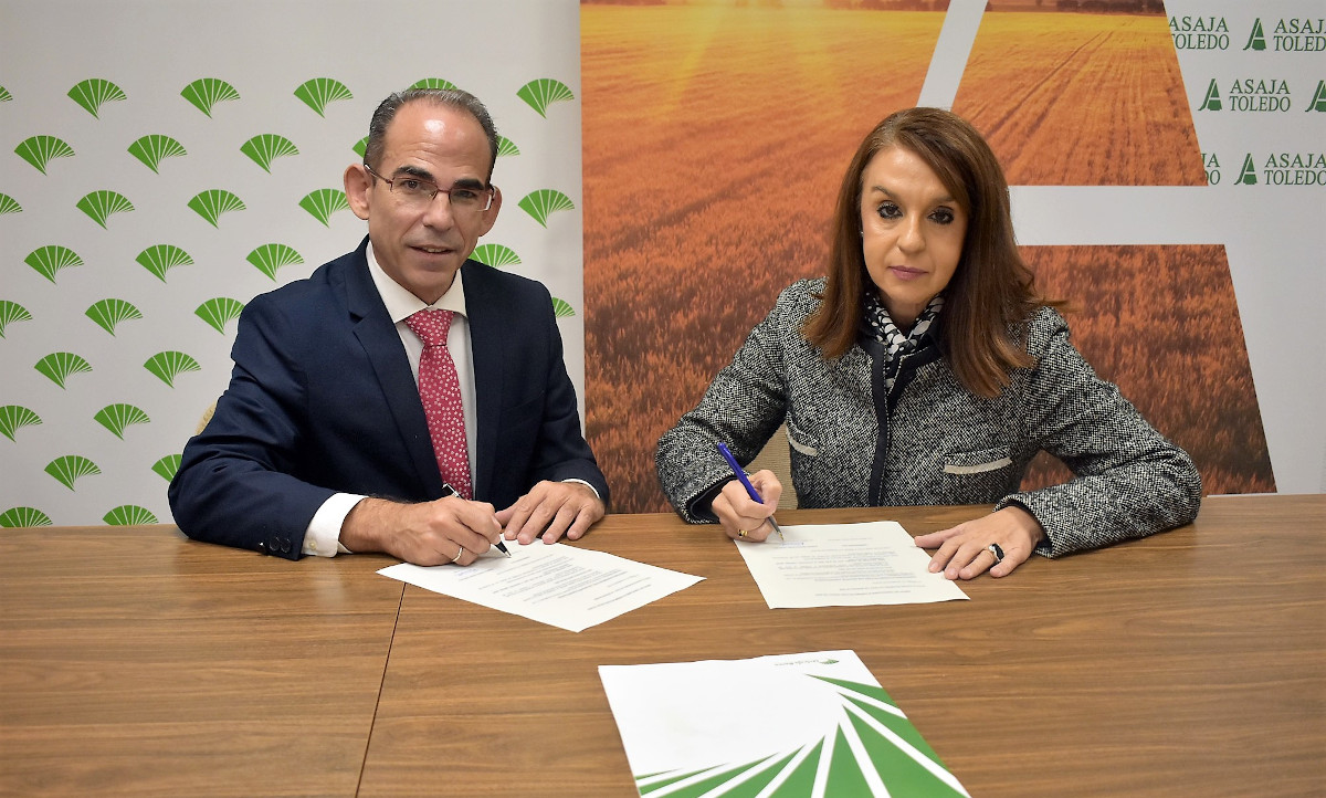Unicaja Banco y ASAJA Toledo ponen el foco en los seguros agrarios para hacer frente a las dificultades por las inclemencias meteorológicas