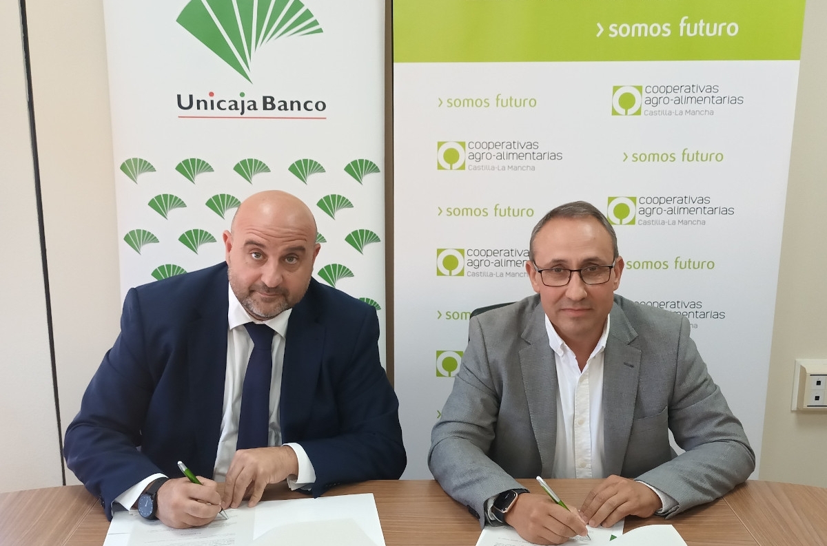 Unicaja Banco and Cooperativas Agro-alimentarias Castilla-La Mancha join efforts to boost the development of the agri-food sector