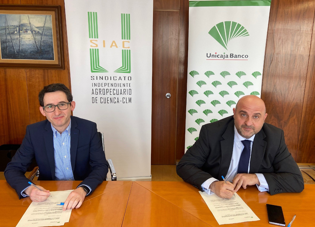 Unicaja Banco y SIAC colaboran para facilitar los trámites de la PAC a agricultores y ganaderos de Cuenca