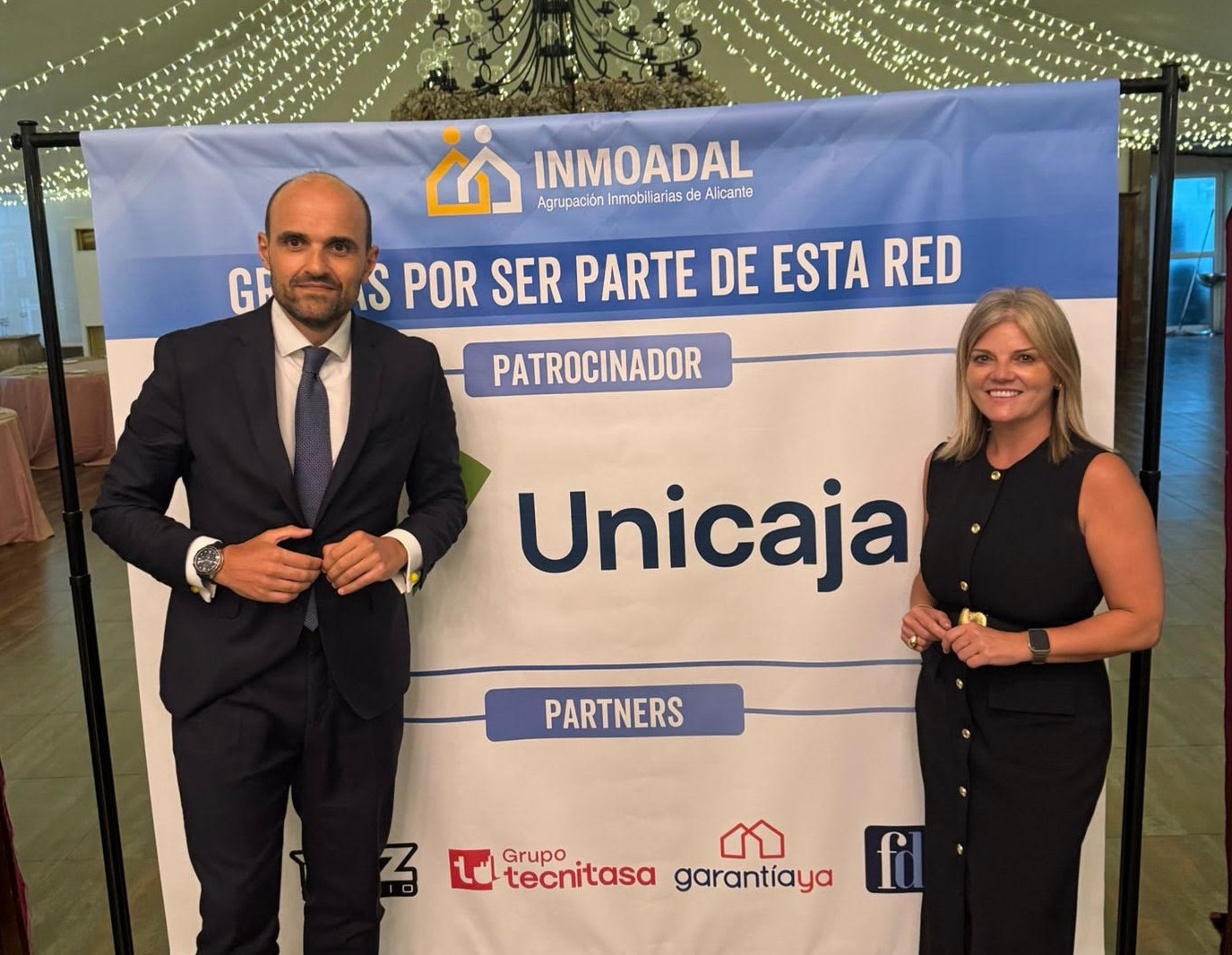 Celebrado el quinto aniversario de la Agrupación de Inmobiliarias de Alicante, con el patrocinio de Unicaja 