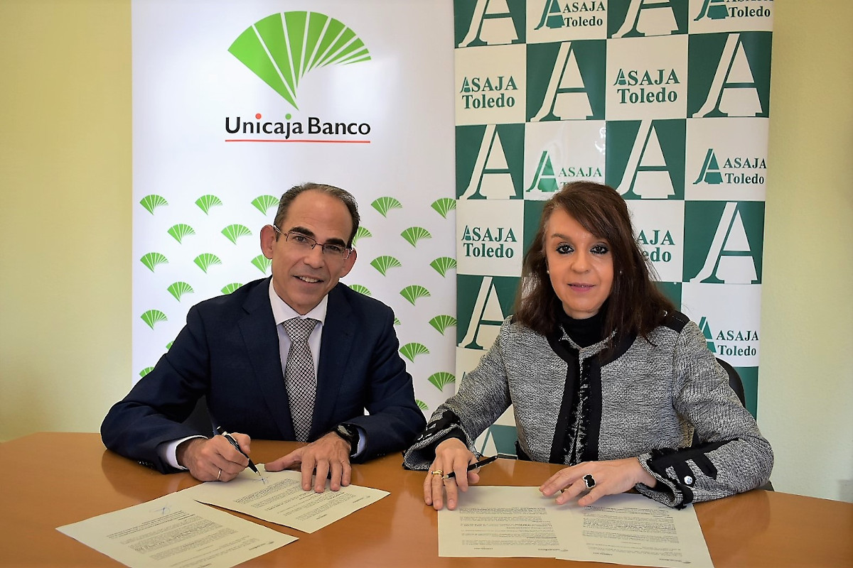 Unicaja Banco y ASAJA Toledo renuevan su acuerdo para hacer más fácil la gestión de la PAC y ofrecer ventajas financieras a agricultores y ganaderos