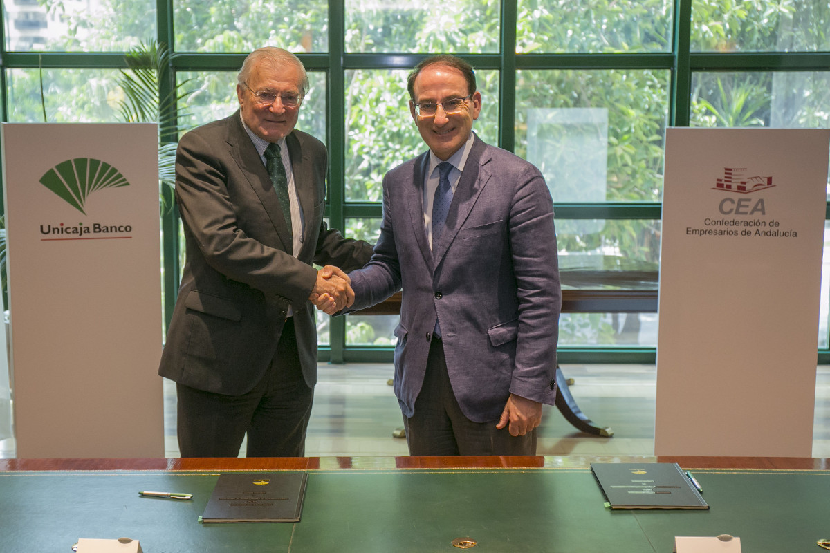 Unicaja Banco and CEA renew their agreement and sets up a funding line for €1,000 million to support Andalusian businesses