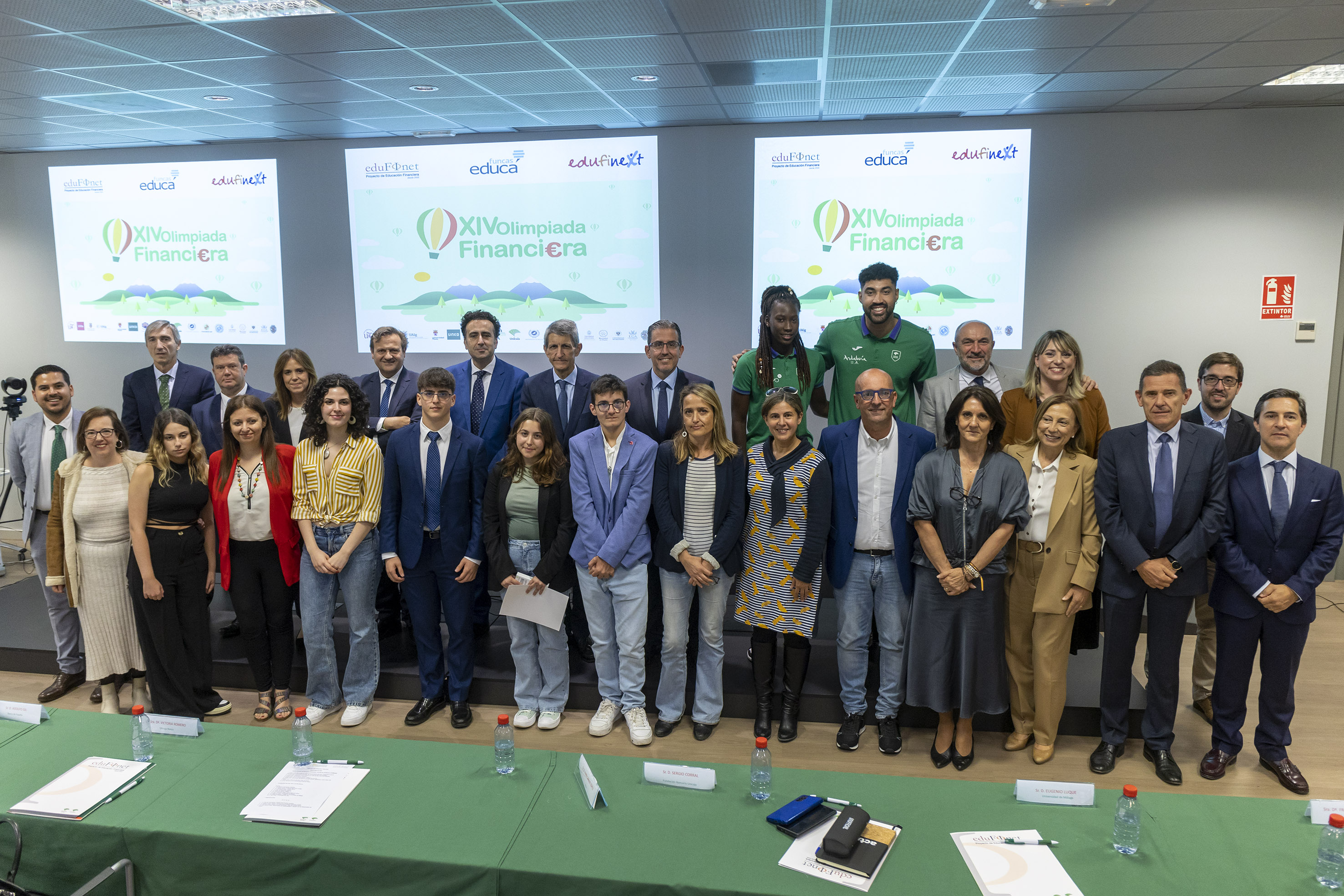 Unicaja Edufinet Project awards the best financial education projects in its 14th Financial Olympics