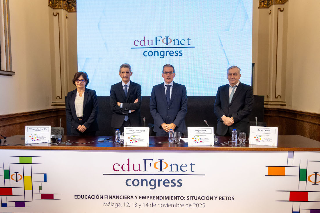 Inaugurado el VIII Congreso de Edufinet, con el foco en la importancia de la educación financiera y su contribución al emprendimiento